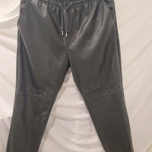 Faux Leather Pants